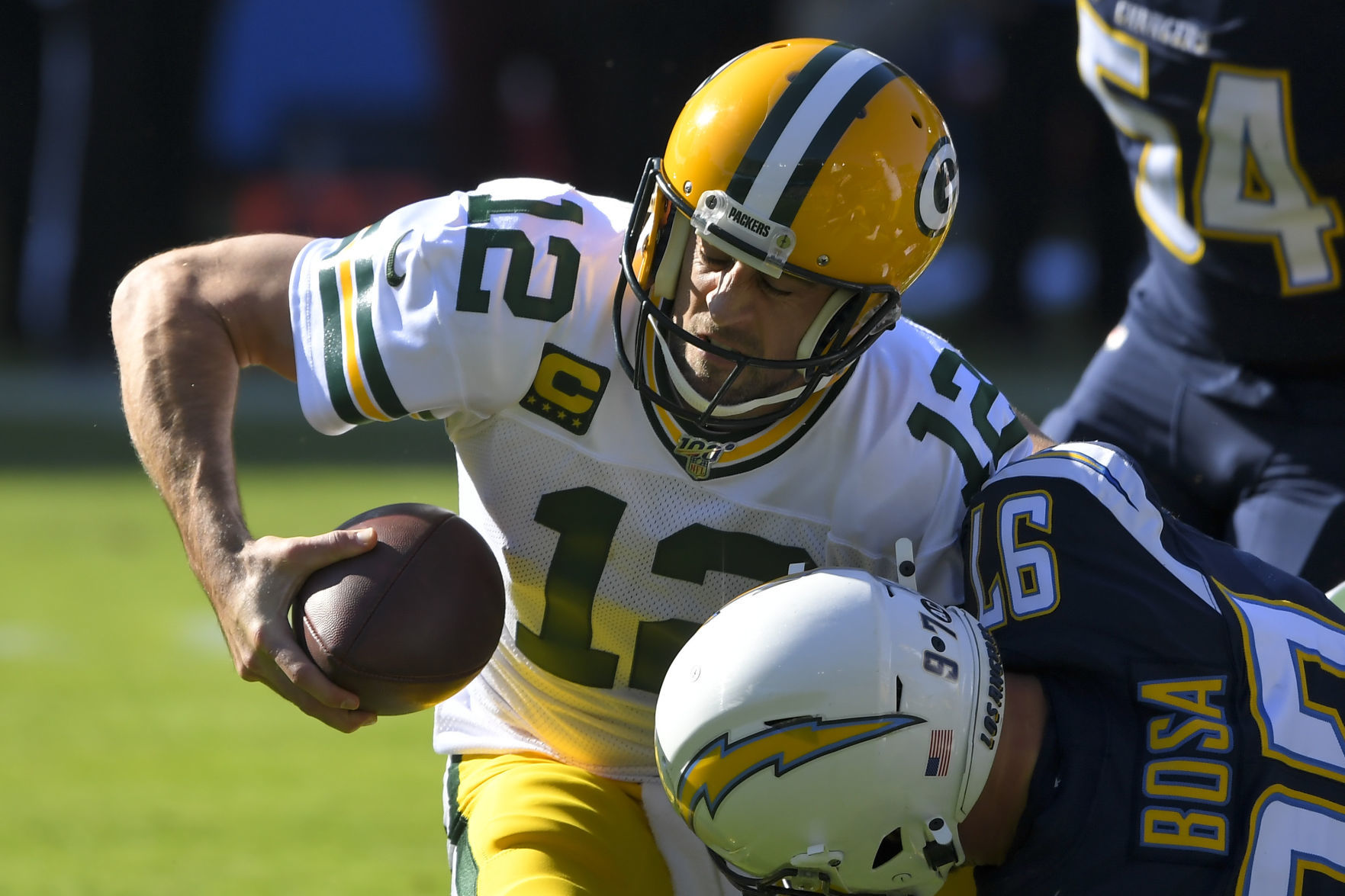 Chargers 26, Packers 11